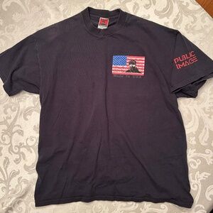 Public image 90s surf street wear single stitch Tshirts